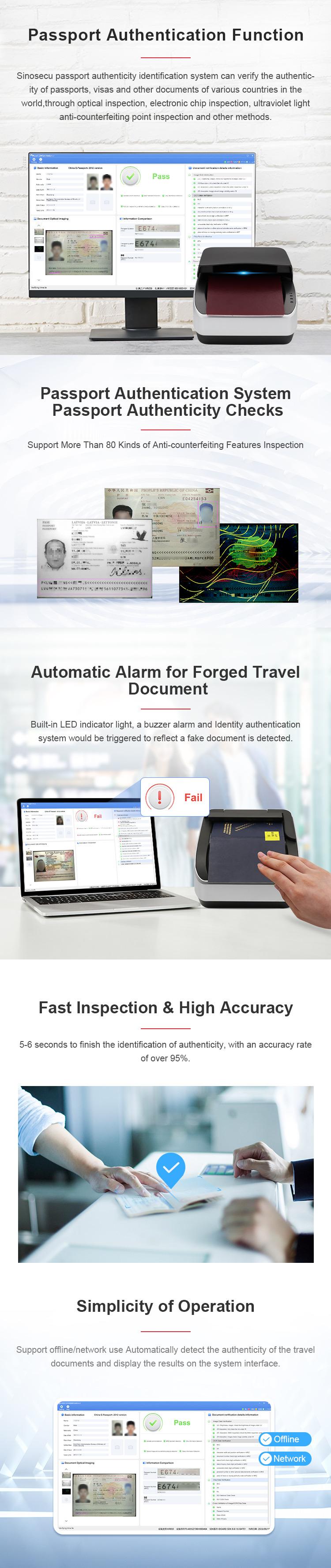 Sinosecu Passport Reader Automatically Extracts Data from Passports and European IDs
