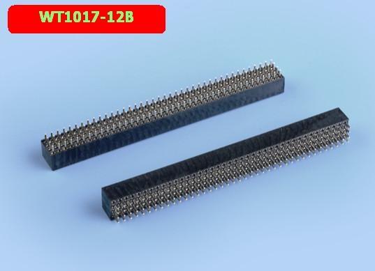 Quality Four Rows  Female Pin Header Connector  Gold Plating SGS RoHS Certification for sale