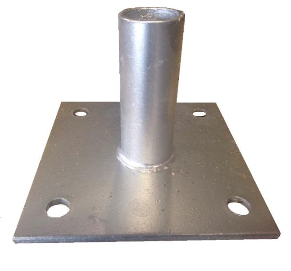 Quality e Base Plate 150x150mm Size Galvanized / Painted for sale