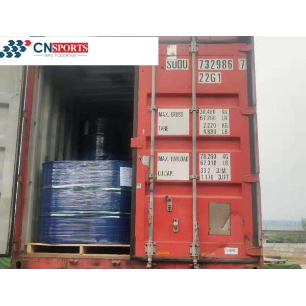 Playground Crumb Rubber Polyurethane Binder Colorless PU Binder For Rubber Tiles