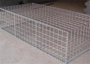 Hot Dip Silver Color 80*100mm Gabion Wire Mesh