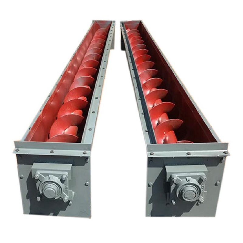 OEM Custom Industrial Powder Flexible Cement Spiral Sawdust Screw Conveyor Auger