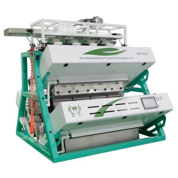 AC220V 7KW Tea Colour Sorter Machine with long lifetime LED light