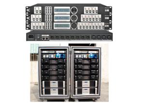 Buy cheap Outdoor Stage Digital Sound Processor With 3 In 6 Out 32 Bits DSP Ship product