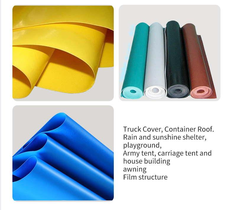100% Polyester PVC Waterproof Tarpaulin Used For Building Material Covering Of Farm And Plantation