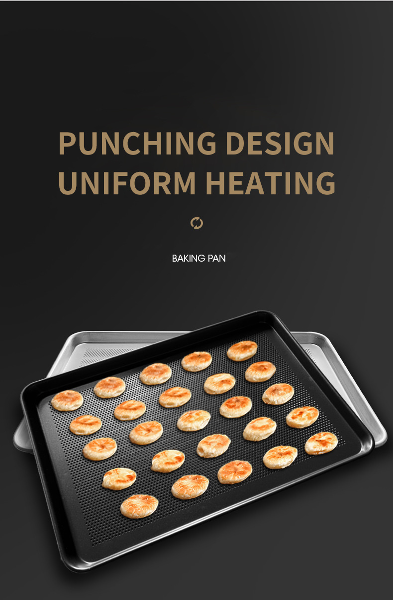 Customized Multi-Purpose Bakeware for Baking and Roasting Bakery Tray Pan Plate