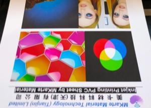 Dual Side Digital Printable PVC Sheets with Excellent Ink Adhesion and Strong Peeling Strength