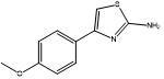 China 4-(4-Methoxyphenyl)-1,3-Thiazol-2-Amine CAS No. 2104-04-3 Purity 98% Yellow Powder on sale
