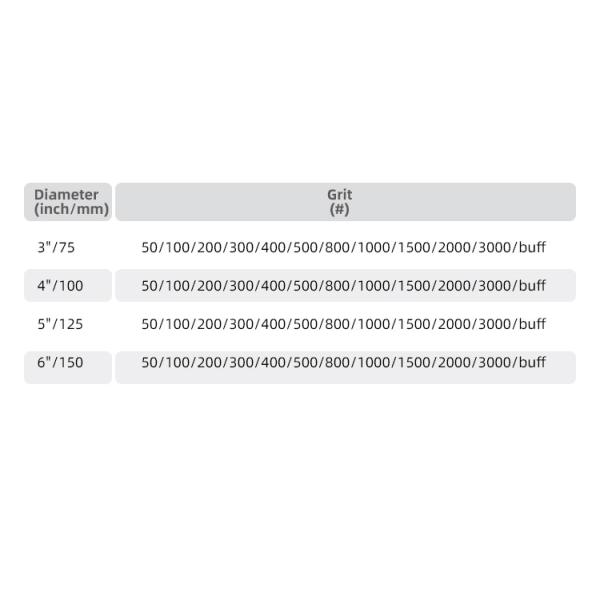 Resin Bond D150MM D180MM Dry Wet Diamond Polishing Pads Grit buff