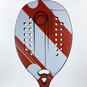 EVA 15 Carbon Fiber Padel Racket Custom Logo 12k Beach Paddle Rackets
