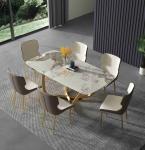 Bright Modern Rectangular Dining Tables Italian Simple Home Rectangle Breakfast