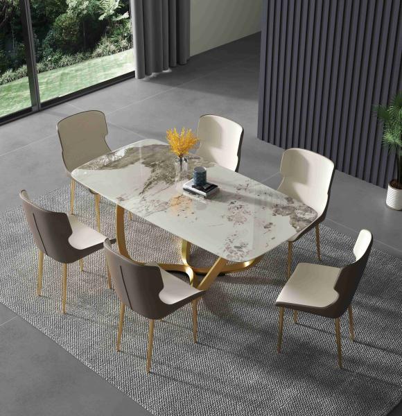 Bright Modern Rectangular Dining Tables Italian Simple Home Rectangle Breakfast