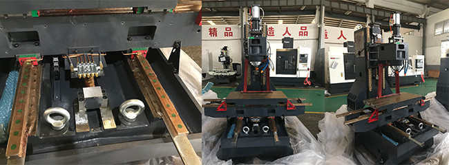 15KVA 1000*550mm Table Vertical CNC Machine 48m/Min Feed