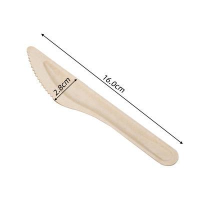 Quality 6'' Sugarcane Bagasse White Compostable Biodegradable Knives Forks for sale