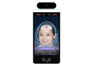 Buy cheap DC 12V HDMI Face Recognition Thermometers Time Attendance System product