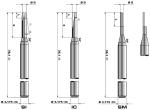Taper Geometry PCB End Mill Router Bit Tungsten Carbide Drill Bits