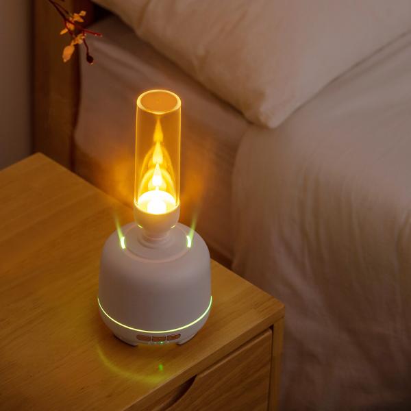 Quality Quiet Aroma Oil Diffuser 300ml LED Light 12W Color Changing Electric Scent Diffuser for sale