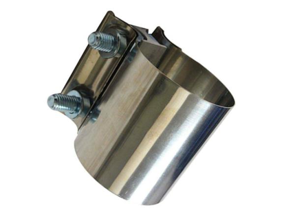 Quality Anti Corrosion SS304 57mm 2.25 Exhaust Sleeve Clamp for sale