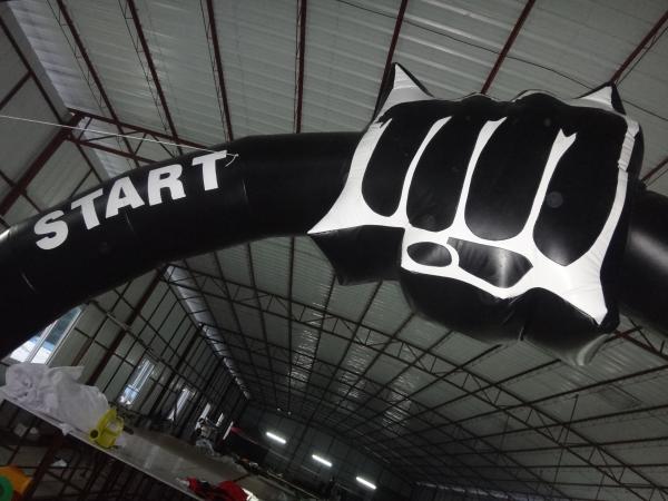 Custom Inflatable Arch Environmental Inflatable Finish Arch , Inflatable