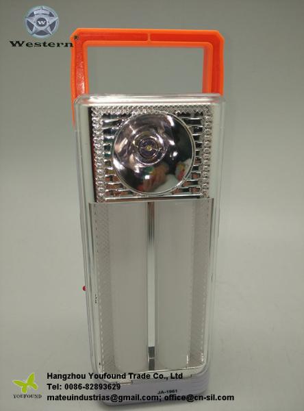 Quality JA-1961 Handle Tube Lamp Dry Battery LED Emergency Light for sale