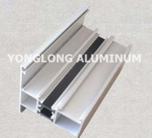 Buy cheap Spray Powder Coated Aluminum Curtain Wall Profile Length Customized product
