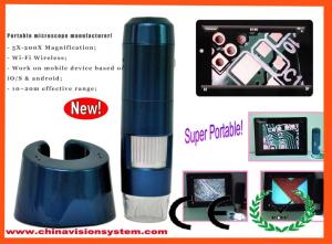 Inernal Battery 5-200X Wifi Wireless Portable Digital Microscope