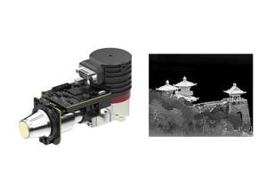 Buy cheap 15μm 640x512 Cooled IR Detector Integration MCT MWIR Camera Module product