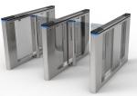 Access Control Tripod Turnstile Gate Brushed DC Motor RFID QR Code Gate