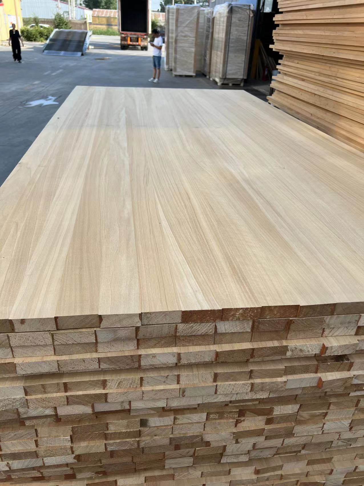 Paulownia Wood Sheets Natural Color For Drawer Side And Bed Side Drawer Board