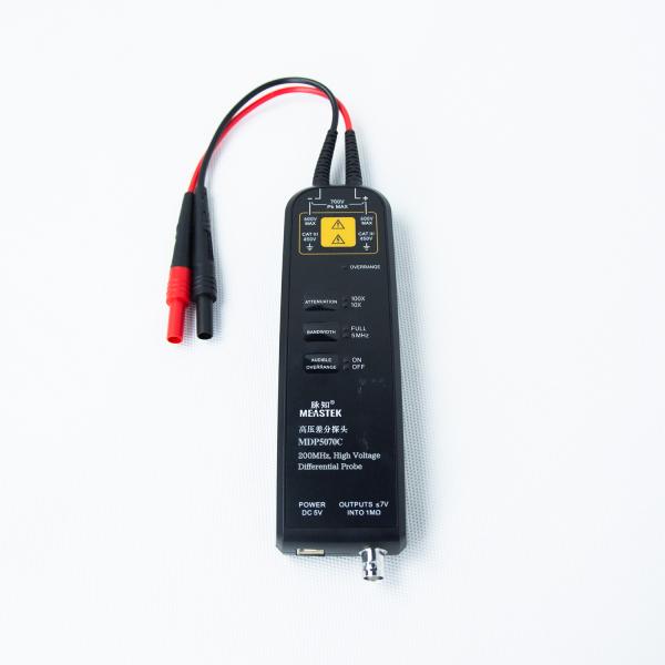 Quality MEASTEK MDP5070C High Voltage Differential Probe, 200MHz 700V, BNC All-Around Compatible, Auto-Save, One-Key Zero Calibration for sale