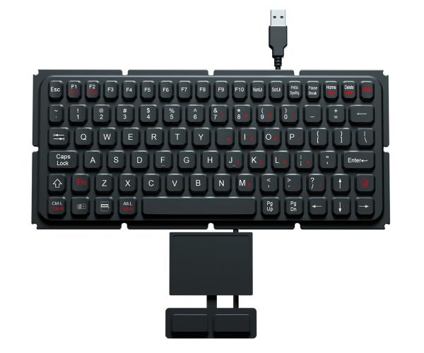 Quality Sealed And Durable Industrial Keyboard With Touchpad And 2 Mouse Keys For Harsh Environment for sale