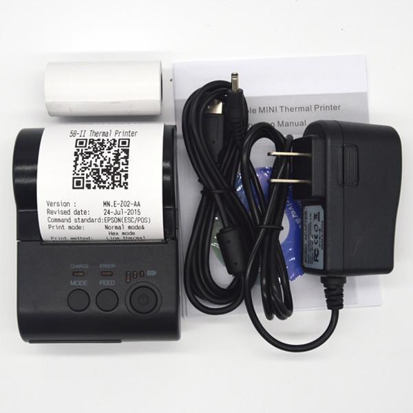 Quality ODM RS232 Bluetooth Wireless Portable Printers 58mm Android For Mobile Phone for sale