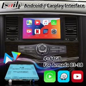 Android Car Video Interface Box for Nissan Armada With Wireless Android Auto Carplay