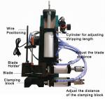 315 Small Square Multi-core Pneumatic Cable Peeling Stripping Machine for 4-13mm