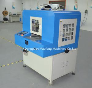 Buy cheap Maufung Semi Auto Elastic Band Inserting Machine For A7 Small Size Leather Diaries Notebooks MF-SEM450 product