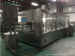 Quality 380V Juice Plastic Bottle Filling Machine High Filling Speed 200ml - 2500ml for sale