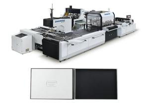 Buy cheap ZK-900 Rigid Box Wrapping Machine 380 V 50 HZ Big Box Maker For Setup Box product