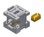 63164-52M Azimuth Carrier Test Socket With Contactor Durable Azimuth Socket