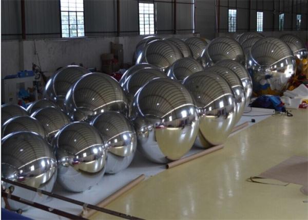 Quality Attractive Inflatable Mirror Ball Helium Balloon And Blimps Advertising for sale