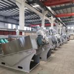 Automatic Running Sludge Reduction System Wastewater Filter Press Dewatering