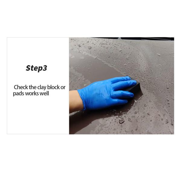 Portable Black Customs Shape Car Washing Kit With Pp Box Packages