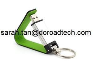 China Competitive Leather USB Flash Drive USB Disk, High Quality Free Logo Leather USB Drives on sale