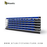 High Strength Retractable Seating System Fixed Platform