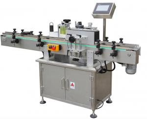 Buy cheap Automatic Glass Plastic Round Bottle/Can/Jar Wine/Syrup/Jam Paper Label Cold Glue Labeling Machine product