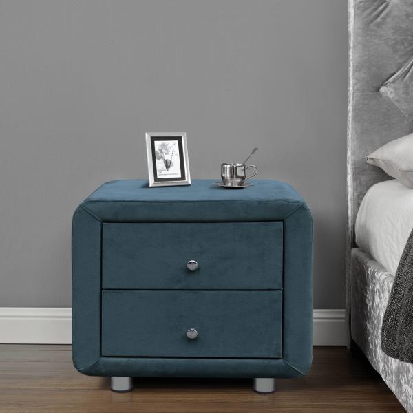 Quality Modern Design Fabric Bedside Table with Optional Color for Your Bedroom Decoration Style. for sale