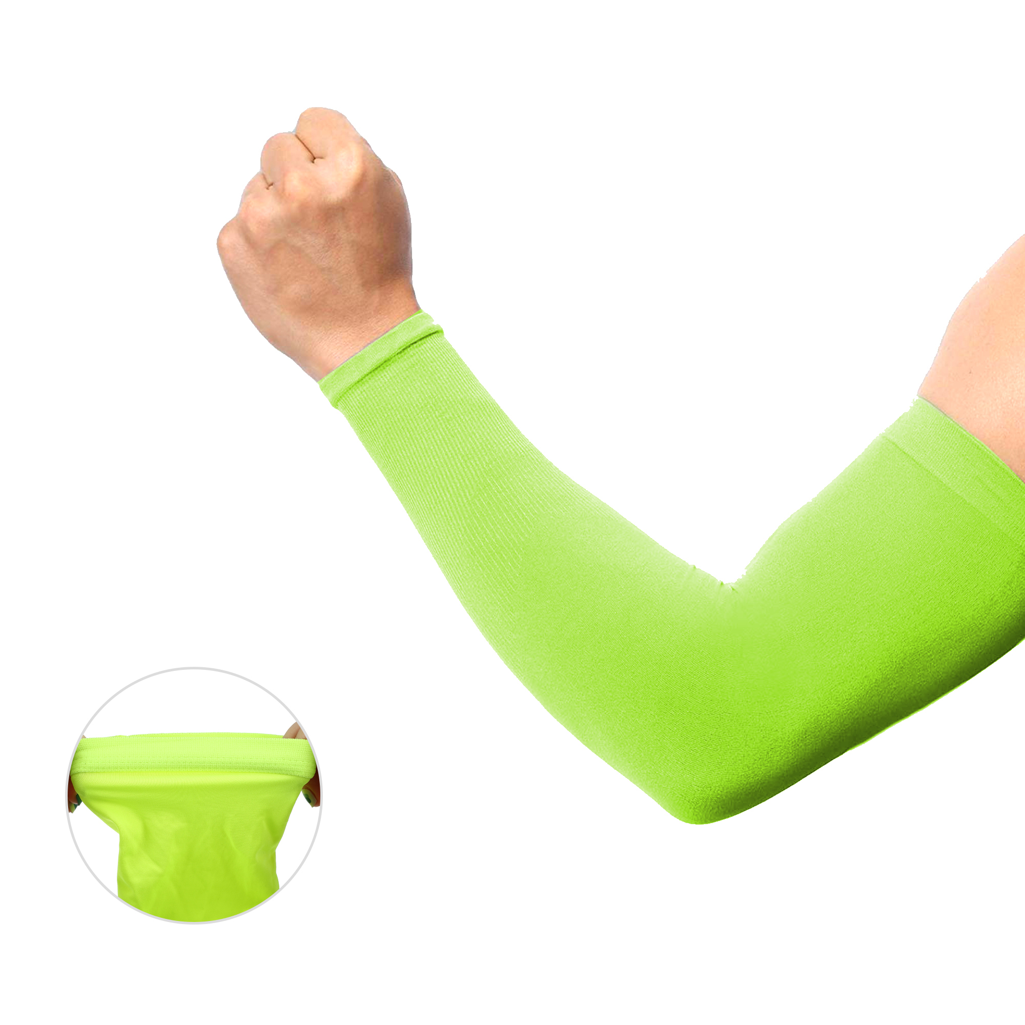 Unisex Cycling Arm Sleeves with UV Protection and Breathable/Quick-dry Fabric