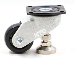 Buy cheap Light Duty 55MM 800kg Adjustable Height Swivel Casters for Conveyor belt product