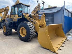 China 5t Second Hand Wheel Loaders SDLG 956L For Highway Construction on sale