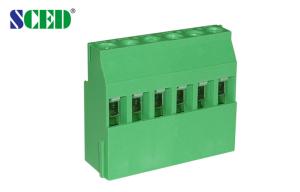 Buy cheap Pitch 5.08mm PCB Terminal Blocks Euro Type High Temperature 300V 10A product