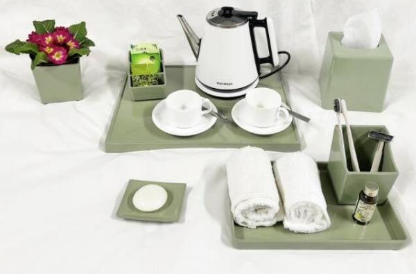 Quality Food Grade Hotel Guest Amenities Suppliers Tray Tea Leaf Box for sale